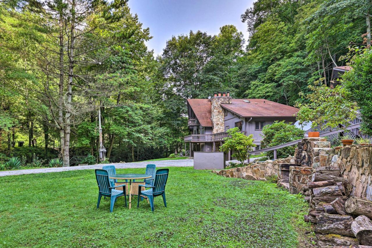 Roan Mountain Creekside Cabin Hike And Fish! Eksteriør billede