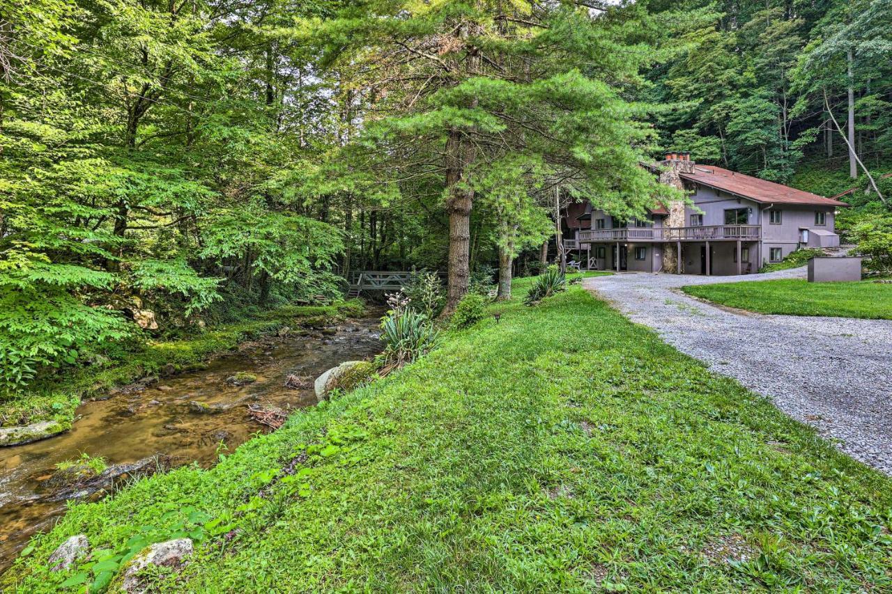 Roan Mountain Creekside Cabin Hike And Fish! Eksteriør billede